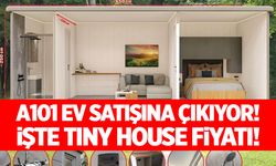 Yok artık! A101 ev satacak… İşte Tiny House fiyatı!