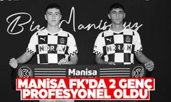 Manisa FK’da 2 genç profesyonel oldu