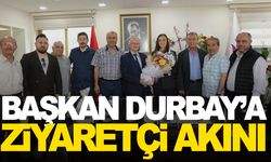 Başkan Durbay ziyaretçileri ağırlamaya devam ediyor