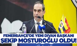 Fenerbahçe’de seçim yapıldı! Yeni divan kurulu başkanı Şekip Mosturoğlu!