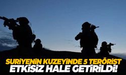MSB duyurdu! 5 PKK’lı terörist etkisiz hale getirildi!