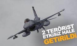 2 PKK'lı terörist hava harekatıyla etkisiz hale getirildi