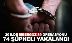Bakan Yerlikaya duyurdu… 20 ilde Sibergöz-39 operasyonu!