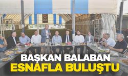 Başkan Balaban KSS esnafının sıkıntılarını dinledi