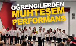 Cemal Ergün Ortaokulu öğrencilerinden muhteşem performans