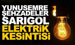 GDZ Elektrik duyurdu! 16 Mayıs Perşembe Yunusemre, Şehzadeler, Sarıgöl elektrik kesintisi