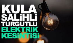 GDZ Elektrik uyardı! 16 Mayıs Perşembe Kula, Salihli, Turgutlu elektrik kesintisi