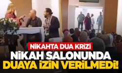 İzmir’deki bir nikahta dua krizi!