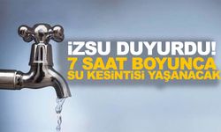 İZSU Duyurdu! 15 Mayıs Çarşamba Ödemiş, Çeşme su kesintisi