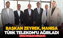 Manisa Türk Telekom’dan, Başkan Zeyrek’e ziyaret