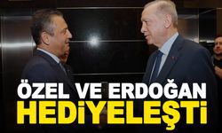 Özel Mesir Festivalinden getirdiği mesir macununu Erdoğan’a hediye etti