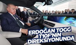 Togg’un yeni modeli geliyor! Cumhurbaşkanı Erdoğan T10F’yi inceledi!