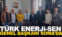 Türk Enerji-Sen Genel Başkanı Soma'da