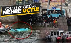 Rusya’da facia! Yolcu otobüsü nehre uçtu! Ölüler var!