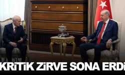 Cumhurbaşkanı Erdoğan ile Bahçeli’nin görüşmesi sona erdi