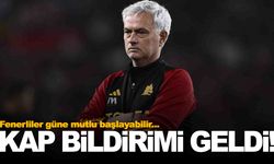 Fenerbahçe Morinho’yu KAP’a bildirdi!
