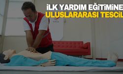 Türk Kızılayın ilk yardım eğitimine uluslararası tescil