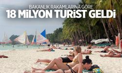 Türkiye'ye 18 milyon turist geldi
