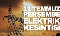 GDZ Elektrik duyurdu! 11 Temmuz Perşembe Alaşehir, Şehzadeler, Turgutlu elektrik kesintisi