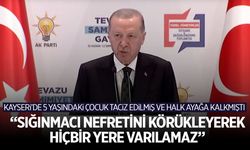 Cumhurbaşkanı Erdoğan'dan muhalefete 'Kayseri' eleştirisi