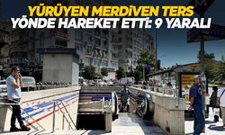 İzmir Metrosu’nda ‘yürüyen merdiven’ kazası!