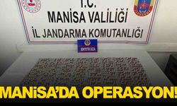 Manisa’da operasyon… Jandarma uyuşturucu hap ele geçirdi