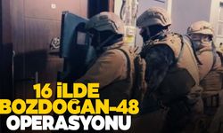Manisa dahil 16 ilde DEAŞ terör örgütüne ‘Bozdoğan’ 48 operasyonu!