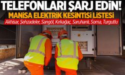 Şarjları Doldurun! | 16 Ağustos 2024 Manisa Elektrik Kesintisi