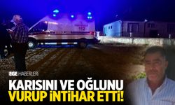 Afyon'da cinnet getiren adam karısını ve oğlunu vurup intihar etti