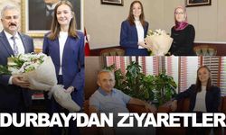 Başkan Durbay’dan kurumlara ziyaret