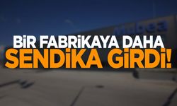 Bir fabrikaya daha sendika girdi!