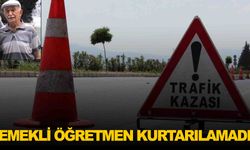 Denizli’de kaza… Motosikletin çarptığı emekli öğretmen kurtarılamadı