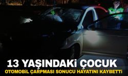 Afyonkarahisar'da acı kaza! Yolcu otobüsünden inen 13 yaşındaki çocuğa araba çarptı