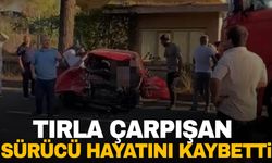 Aydın'da trafik kazası! Tırla kafa kafana çarpışan sürücü hayatını kaybetti