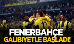 Fenerbahçe, Avrupa Ligi'ne 3 puanla başladı