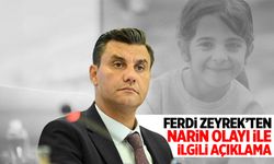 Ferdi Zeyrek'ten 'Narin' açıklaması