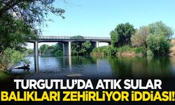 Turgutlu’da atık sular balıkları zehirliyor iddiası!