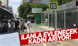 İlanla evlenecek kadın arıyor… Otobüs durağına tüm kriterlerini yazdı!