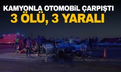 Antalya'da kamyonla otomobil çarpıştı: 3 ölü, 3 yaralı