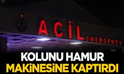 Bursa’da acı olay! Kolunu hamur makinesine kaptırdı