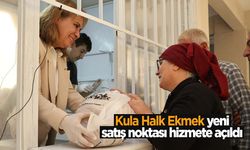 Kula’daki halk ekmek büfesi yeni satış noktasına taşındı!