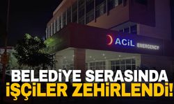 Manisa'da belediye serasında işçiler zehirlendi!