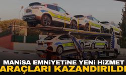 Manisa Emniyetine yeni hizmet araçları kazandırıldı