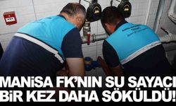 Manisa FK'nın tesislerinde 2. su sayacı sökme vakası yaşandı