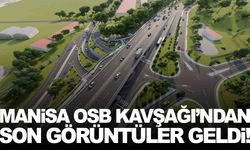 Manisa OSB Kavşağı’nda çalışmalar ne aşamada? Son görüntüler geldi!