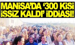 Manisa Akhisar’da işçiler fabrika önünde toplandı!