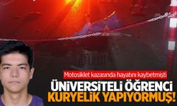 Manisa’da feci kaza üniversiteli genci hayattan koparmıştı… Kuryelik yapıyormuş!