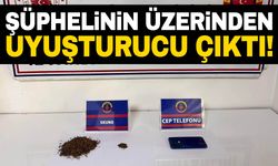 Manisa’da şüphelinin üzerinden uyuşturucu çıktı!