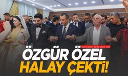 Mardin’de düğüne katılan CHP lideri Özel halay çekti