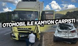 Muğla’da otomobil ile kamyon çarpıştı!